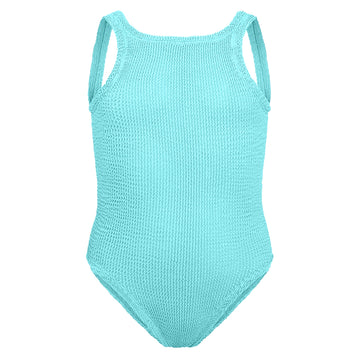 Classic Aqua One Piece Suit