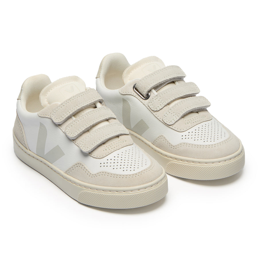 V-90 Extra White Natural Velcro Sneaker