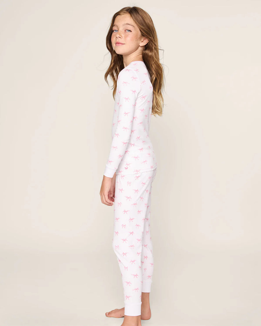 Blushing Bows Pajama Set