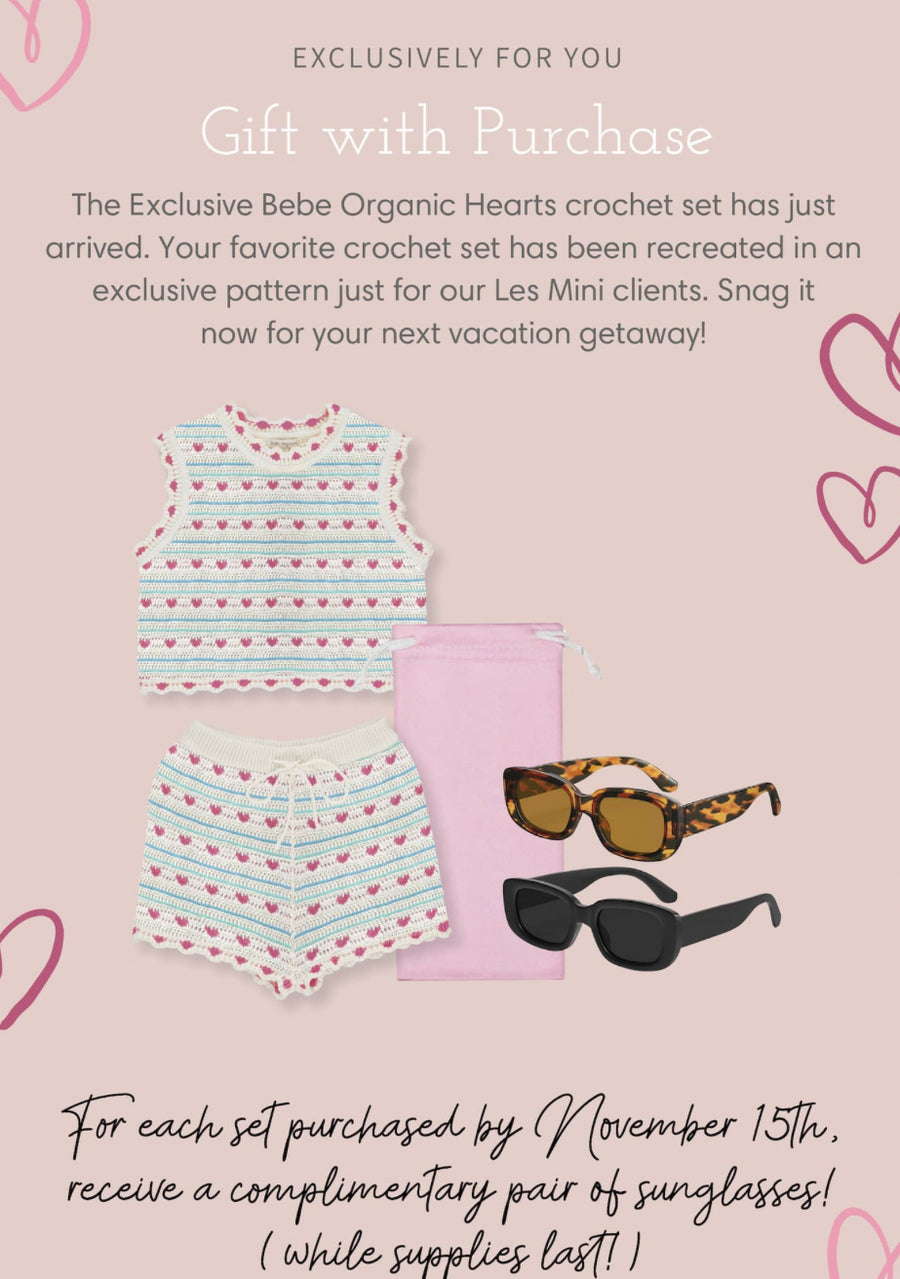 Exclusive Paloma Hearts Crochet Set