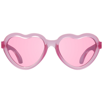 Fuchsia Haze Heart Sunglasses