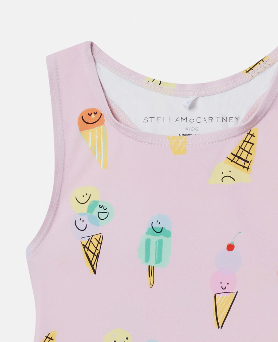 Ice Cream Print Swimsuit