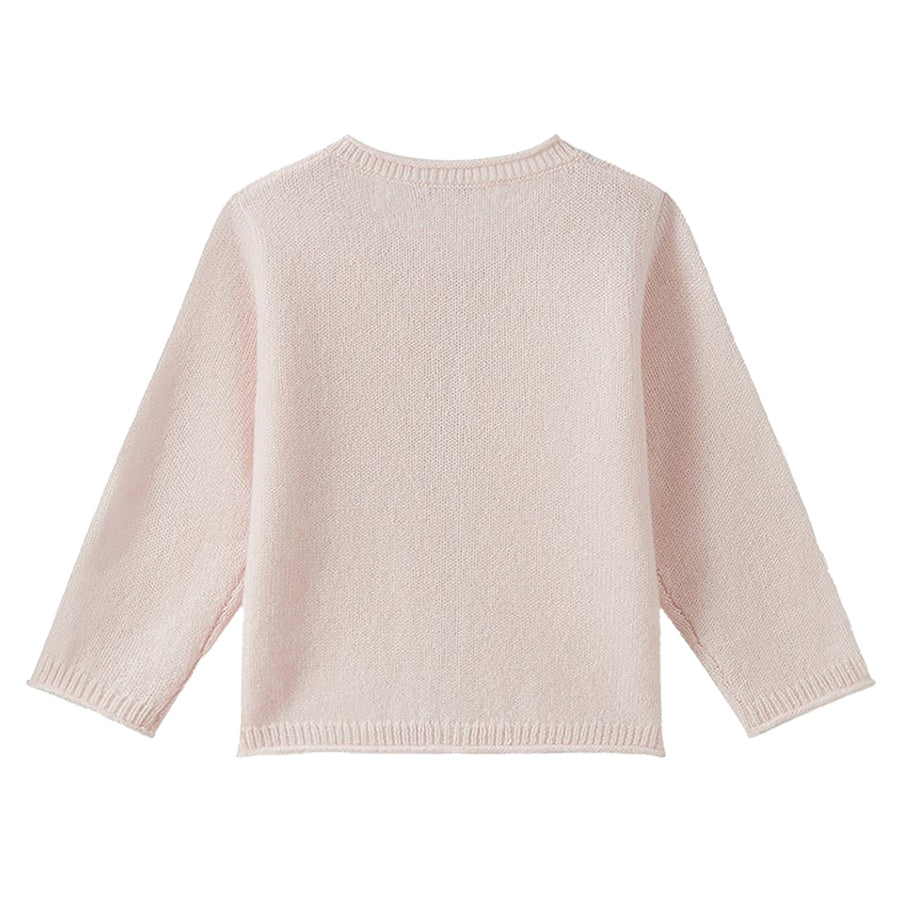 Cashmere Pale Pink Baby Cardigan