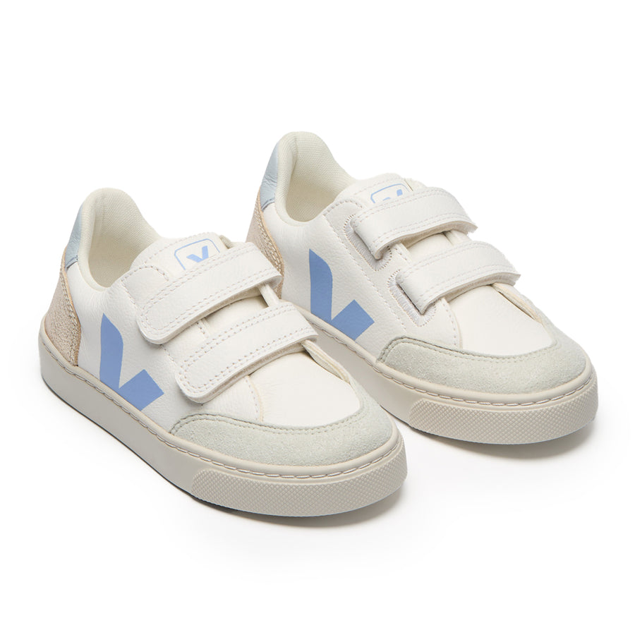 V-12 White Multico Olympe Velcro Sneaker