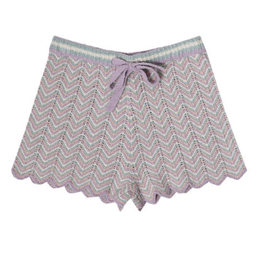 Halliday Textured Knit Shorts
