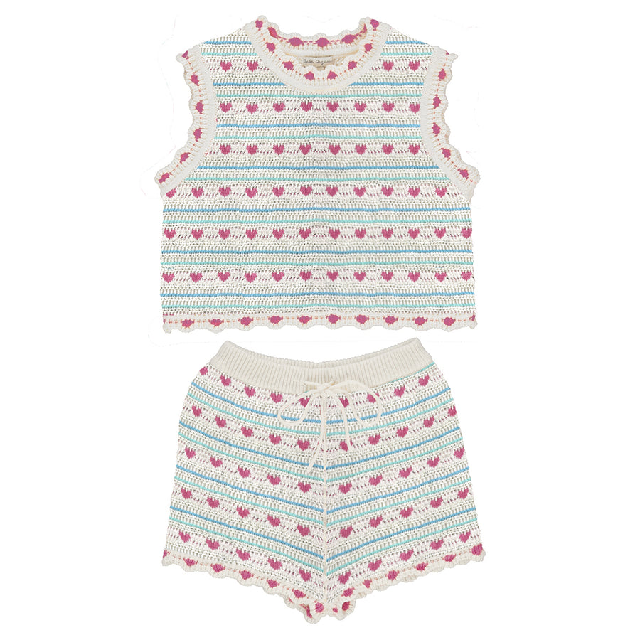 Exclusive Paloma Hearts Crochet Set
