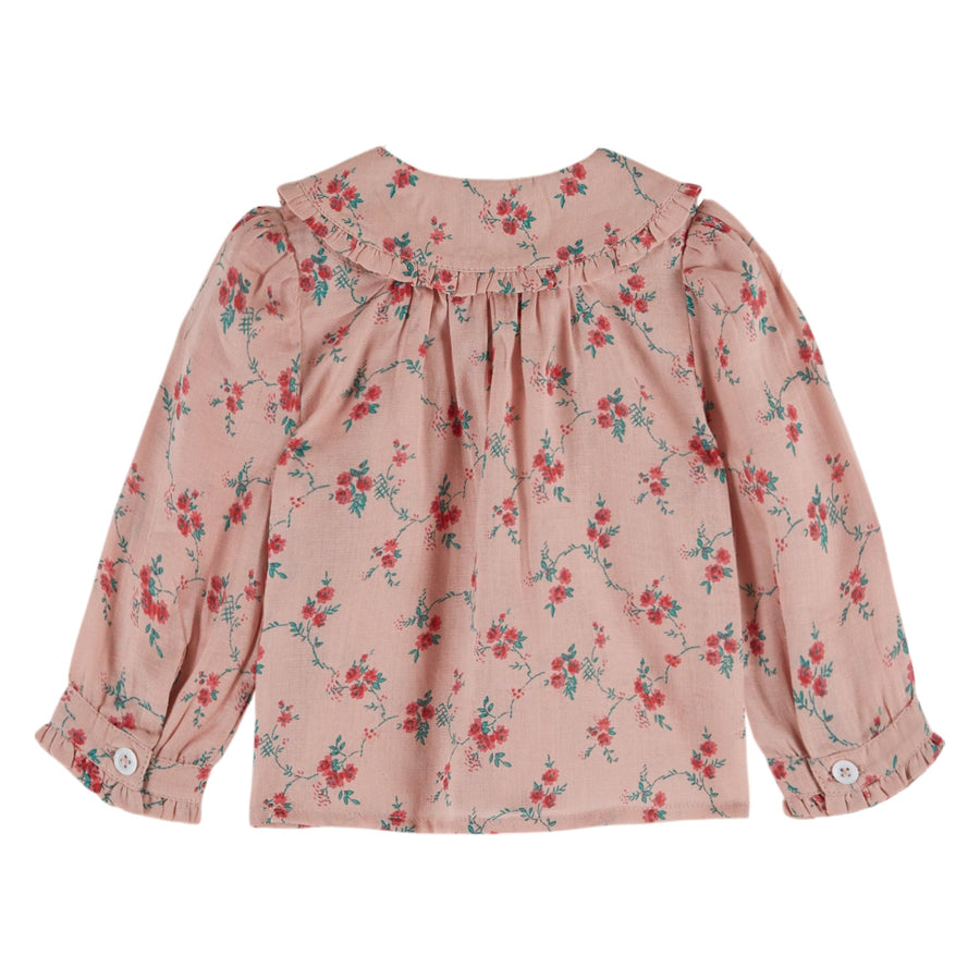 Aster Floral Blouse & Bloomer Set
