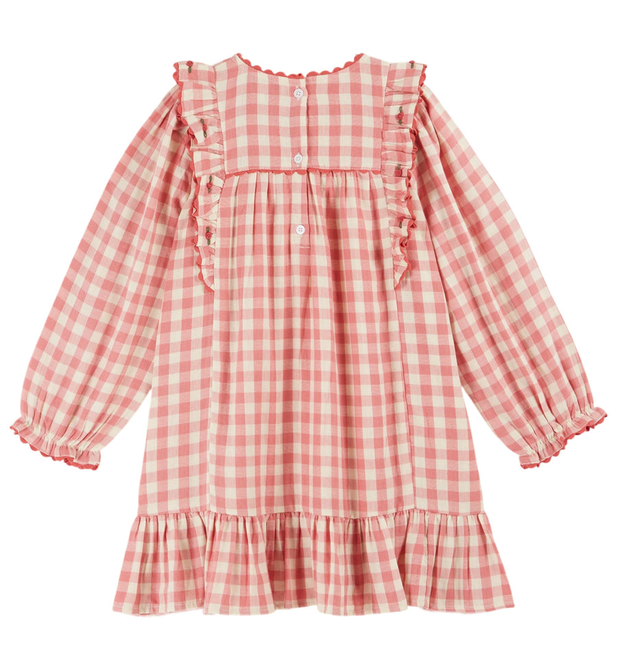 Pink Gingham Dress