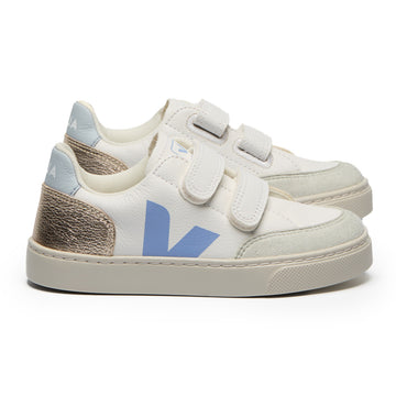 V-12 White Multico Olympe Velcro Sneaker