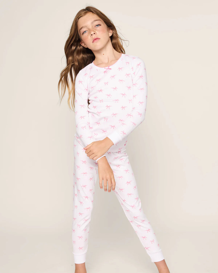 Blushing Bows Pajama Set