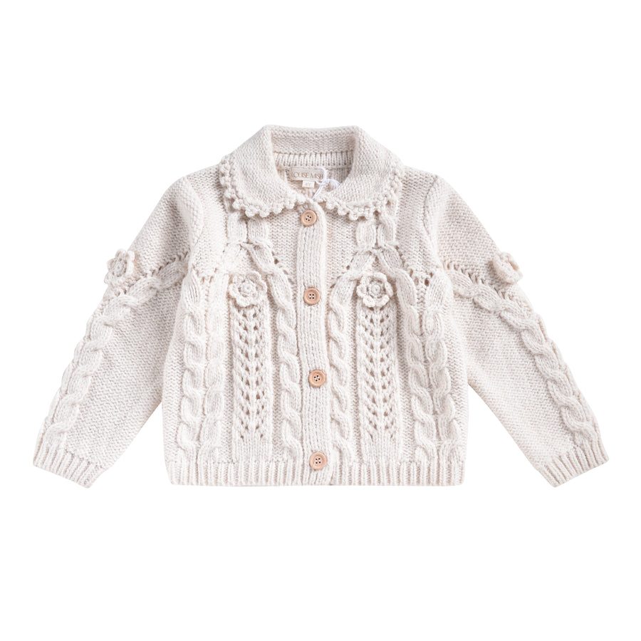 Louny Cream Cardigan