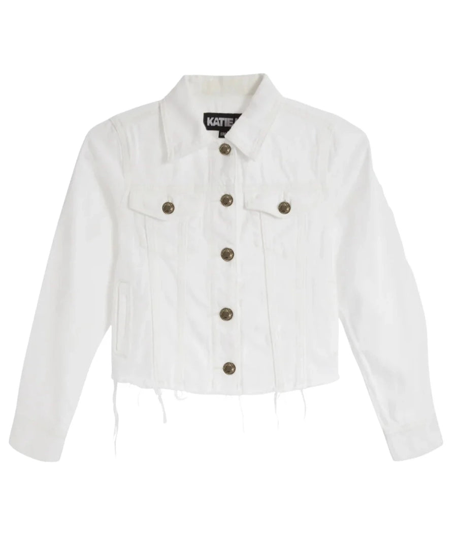 Hampton White Denim Jacket
