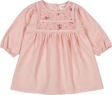 Pauna Corduroy Floral Dress