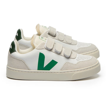 V-90 Extra White Emerald Velcro Sneaker