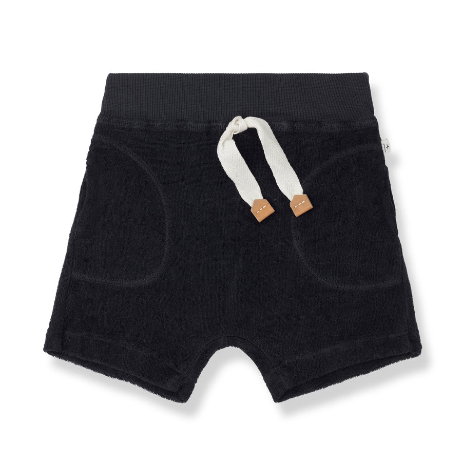 Enzo Anthracite Terry Short