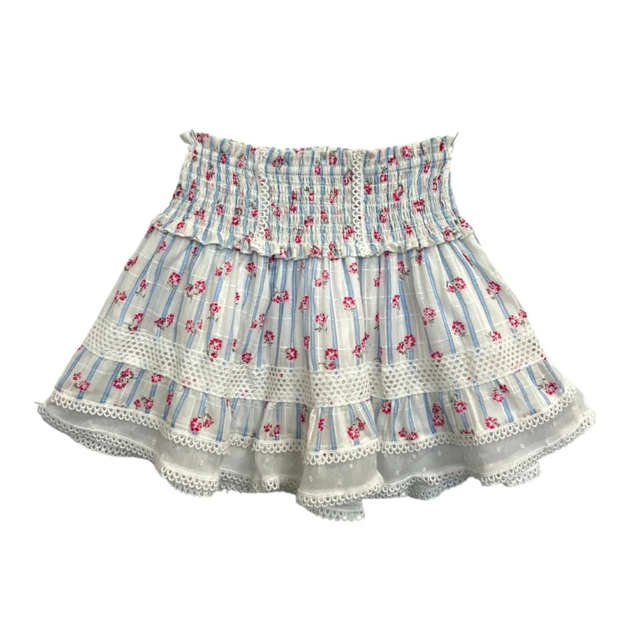 Brooke Petunia Stripe Skirt