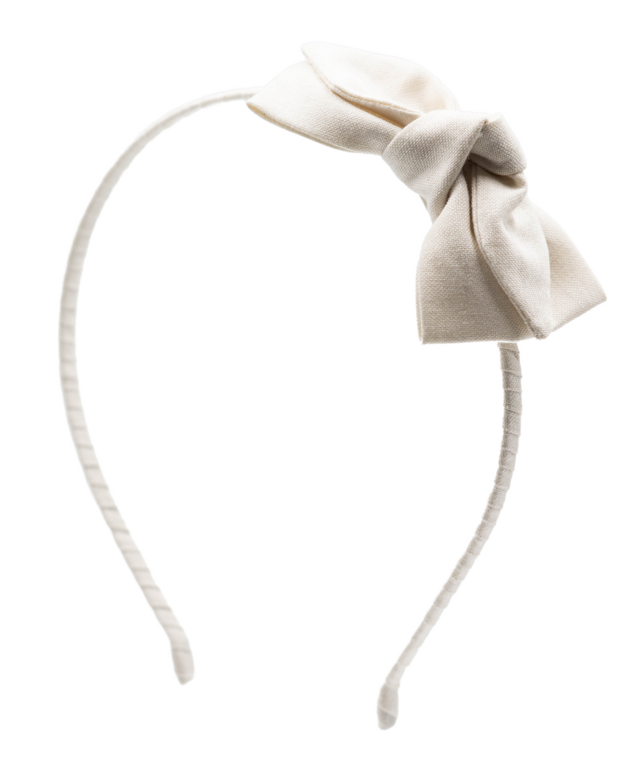 Ivory Organic Cotton Headband
