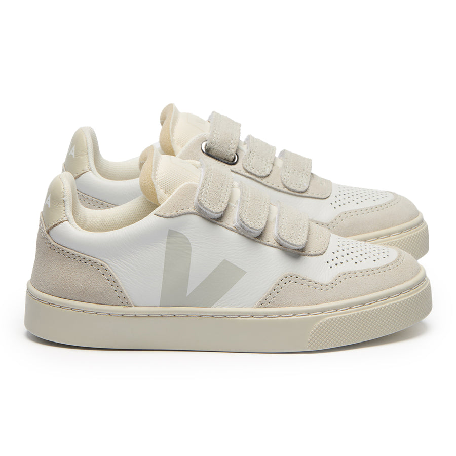 V-90 Extra White Natural Velcro Sneaker