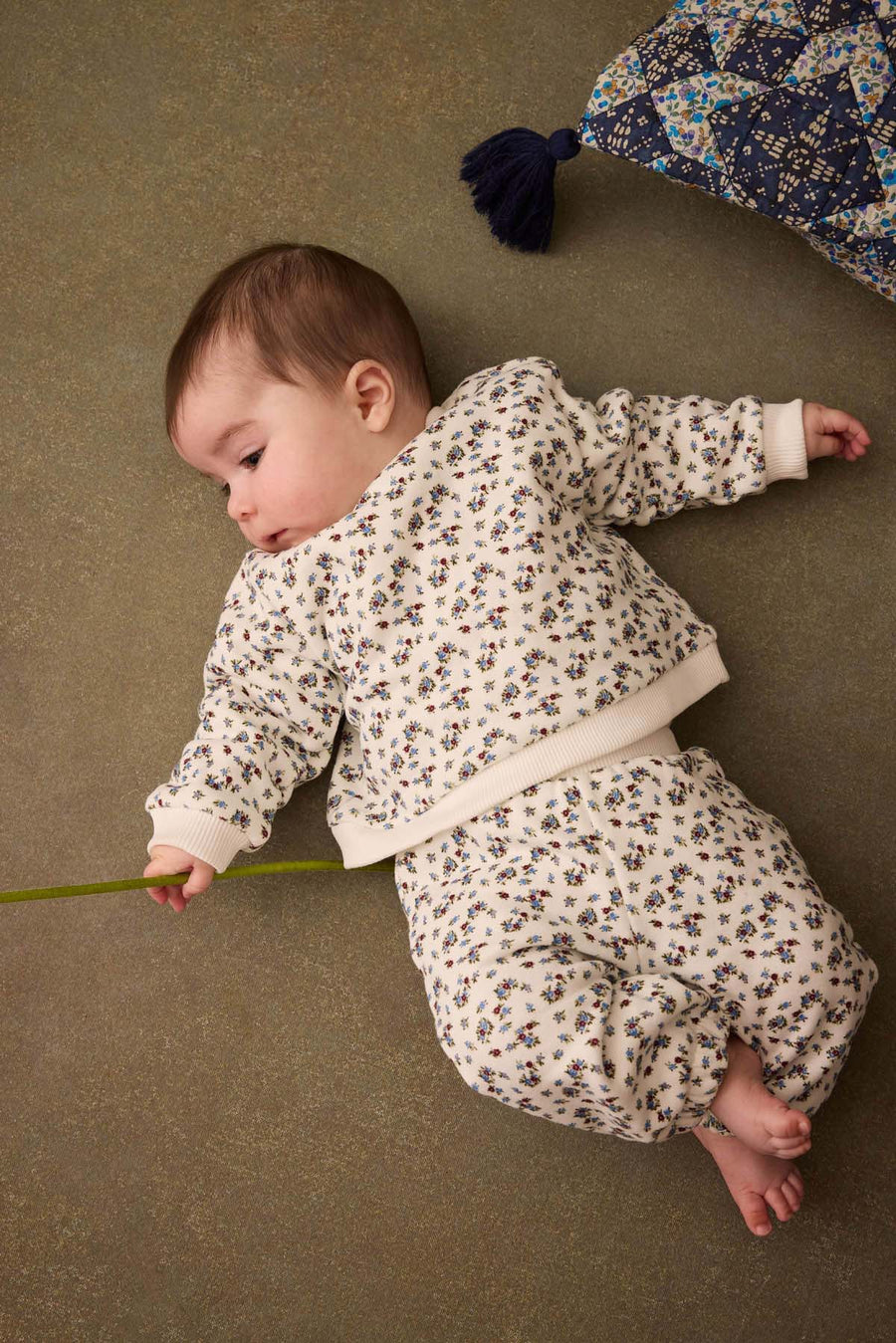 Ysalia Cream Hill Baby Sweatpant