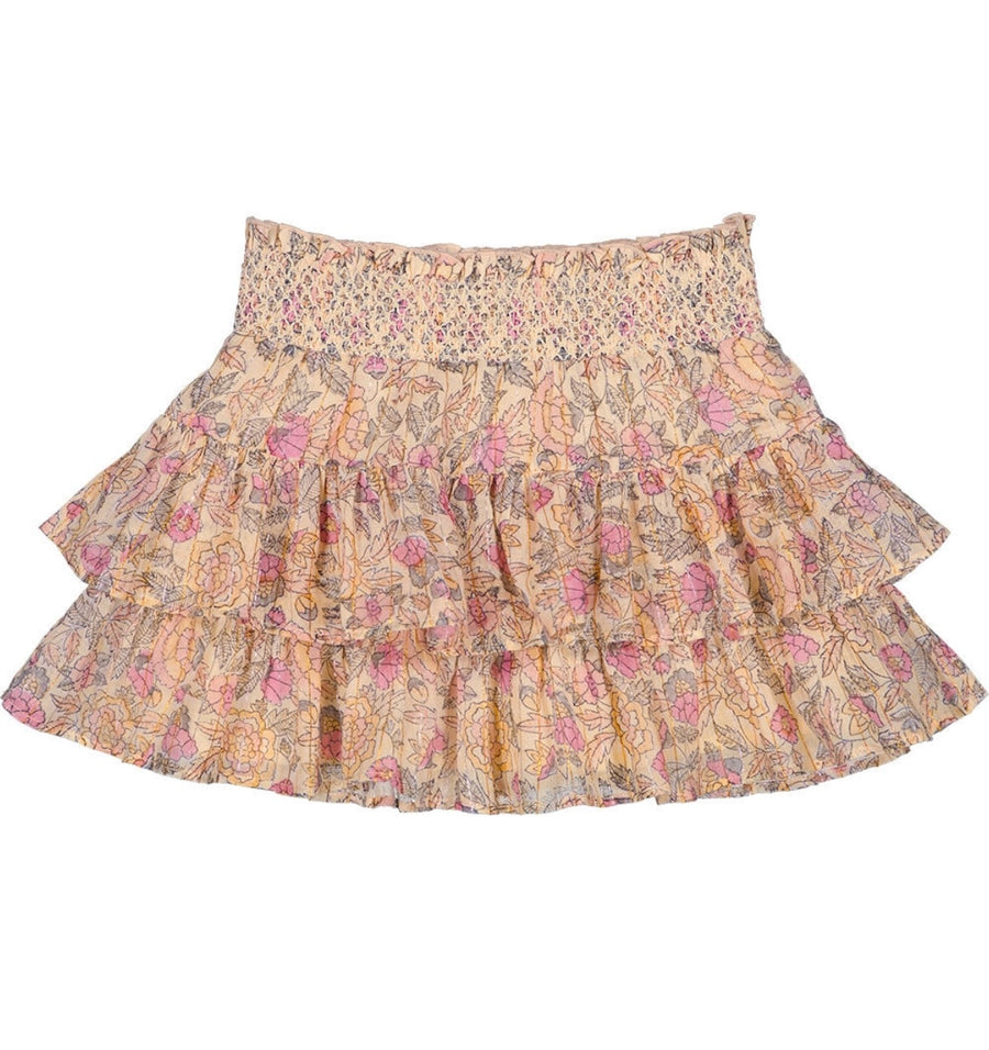 Lena Lilac Floral Skirt