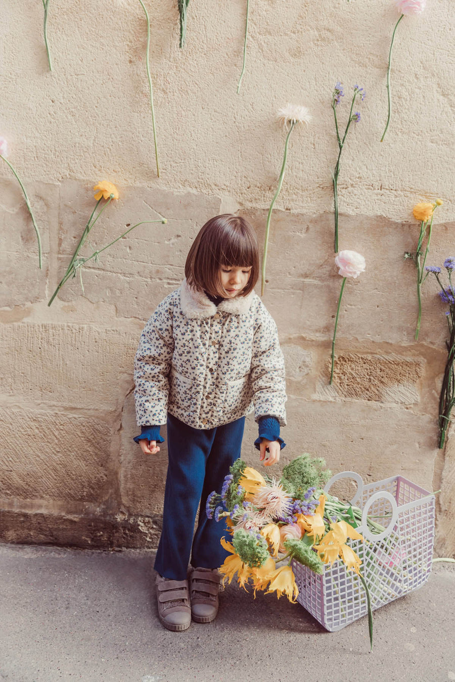 Jasmina Cream Hill Reversible Jacket