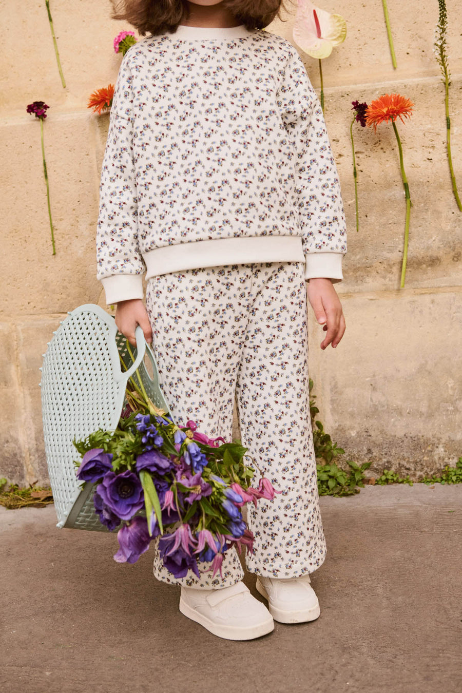 Ysalia Cream Hill Flared Sweatpant