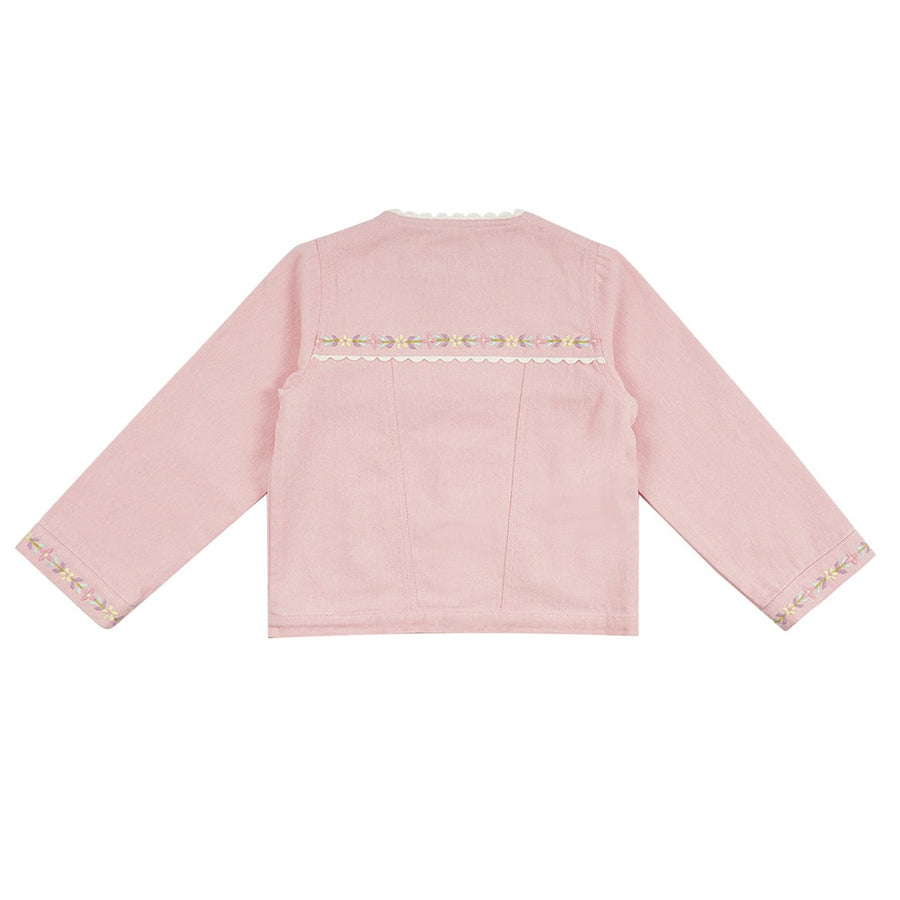 Astrida Pink Cotton Jacket