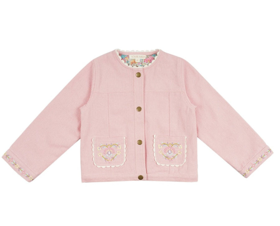 Astrida Pink Cotton Jacket