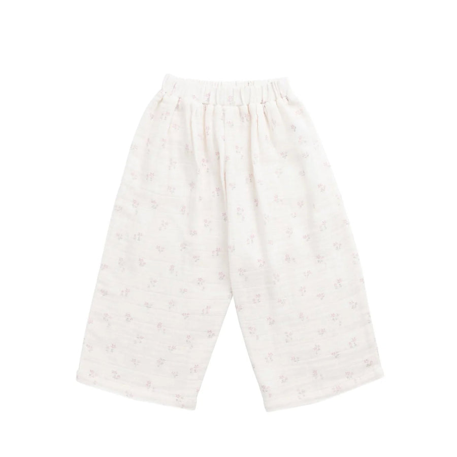 Odette Pauline Pink Blouse and Pant Set