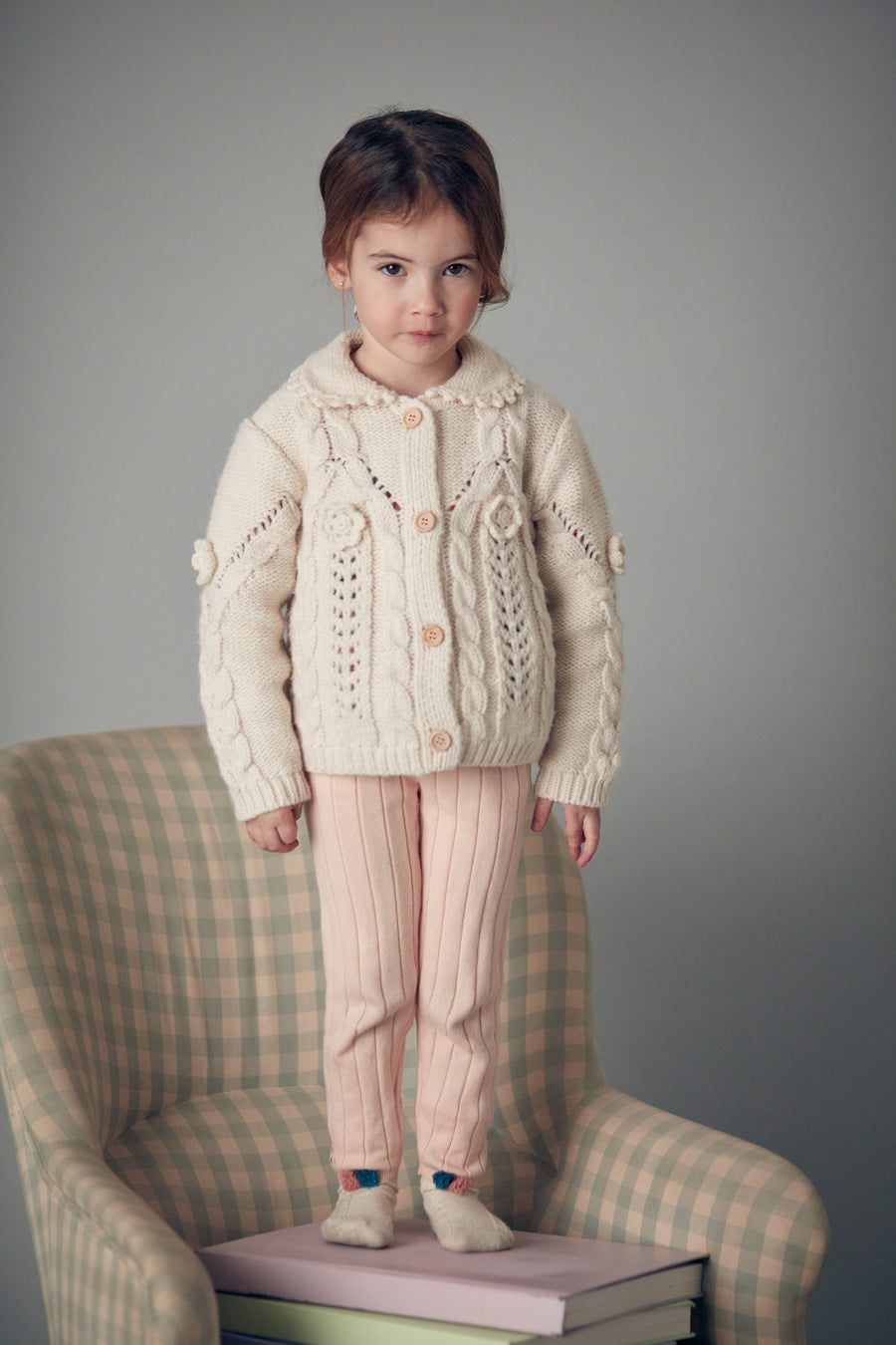 Louny Cream Cardigan