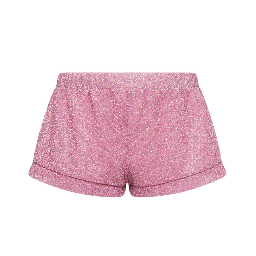 Pink Lurex Shorts