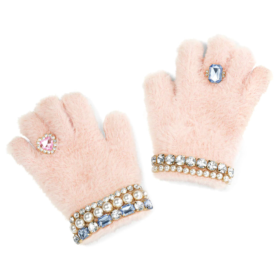 Cotton Candy Jewel Gloves