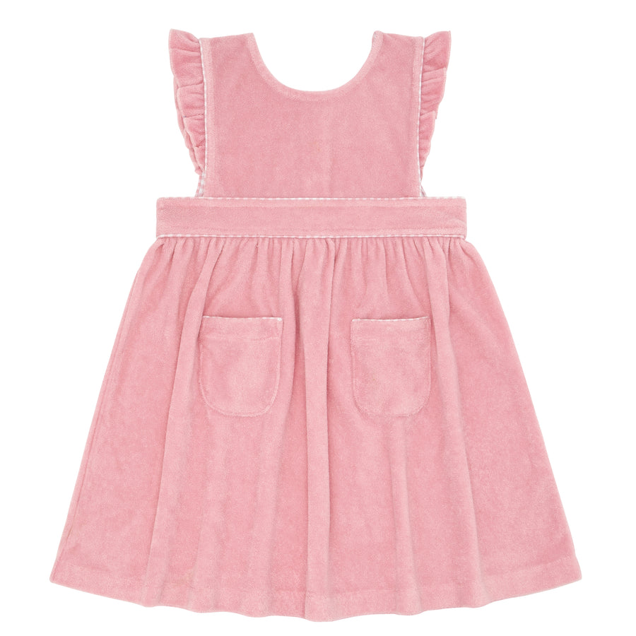 Guava Pink French Terry Dress
