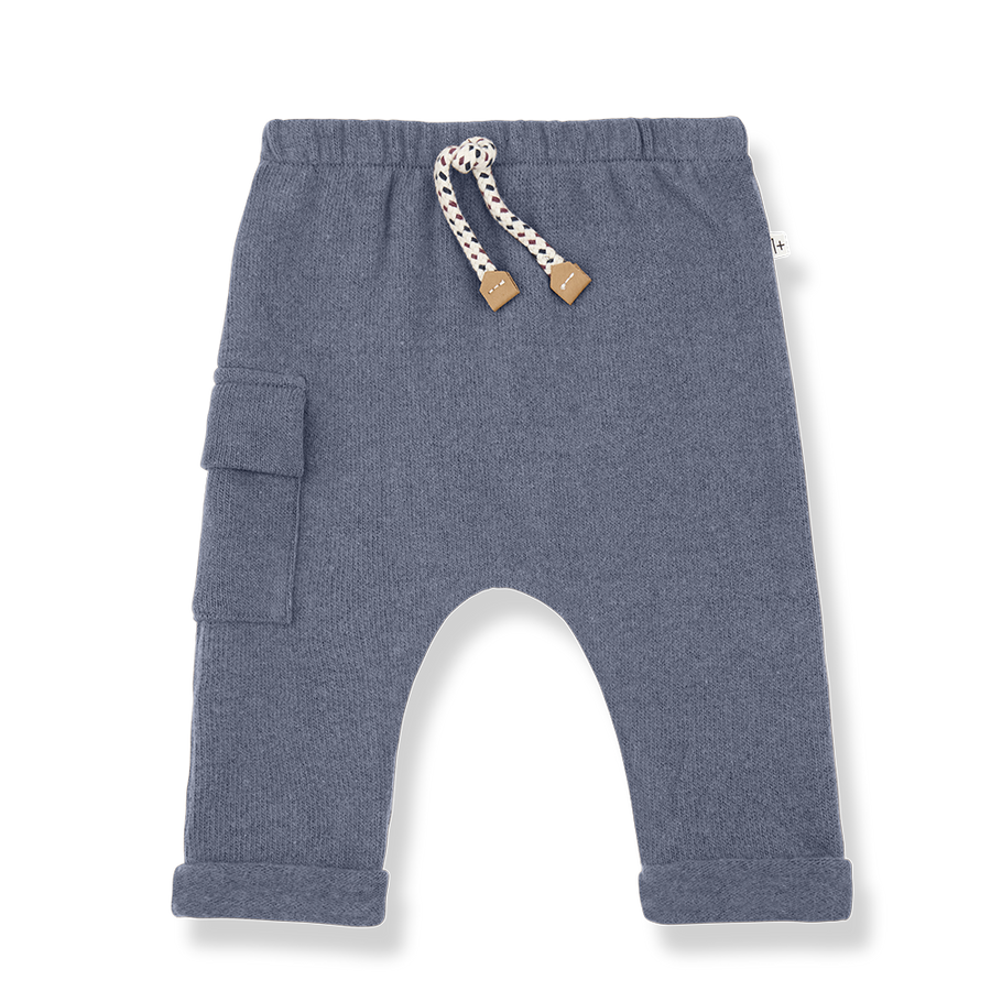Malte Denim Fleece Pants