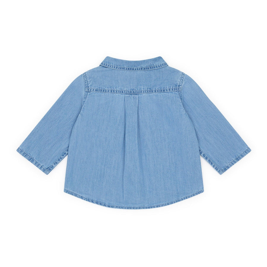 Pan Chambray Blue Shirt