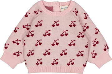 Elia Cherry Knitted Sweater