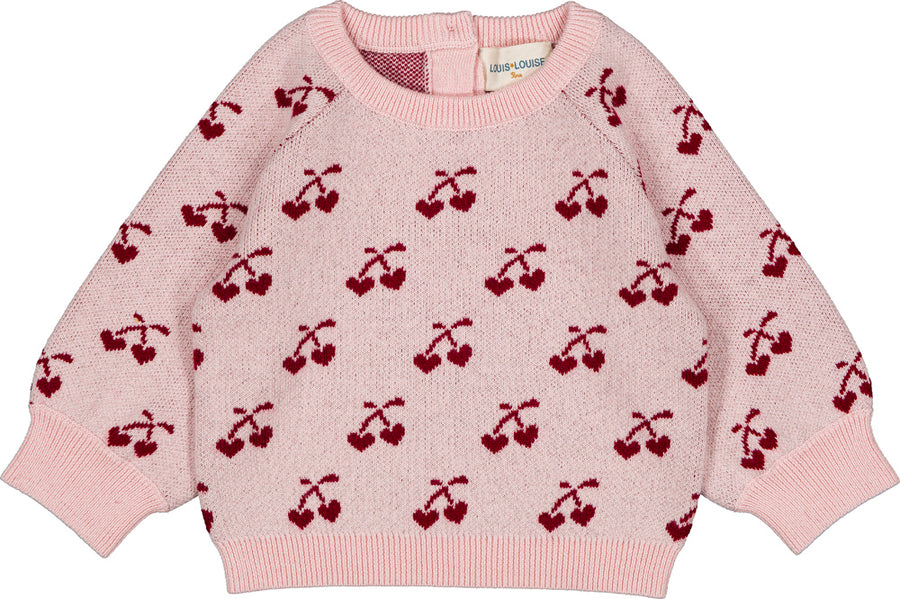 Elia Cherry Knitted Sweater
