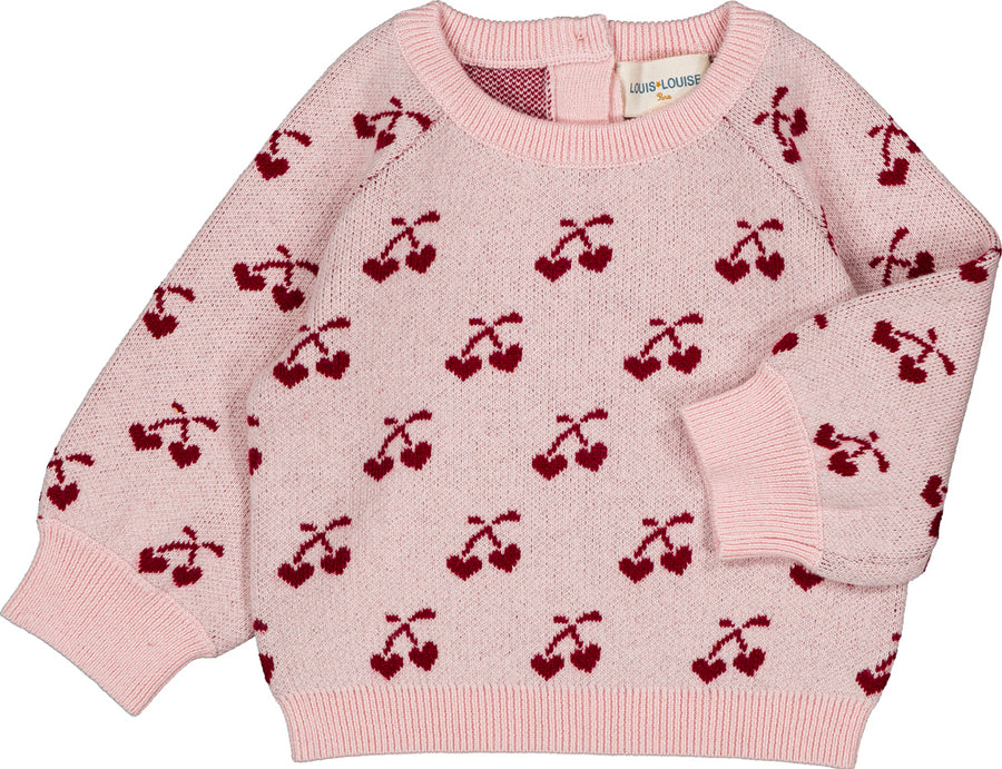 Elia Cherry Knitted Sweater