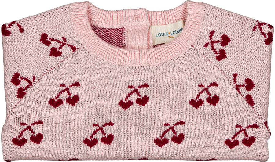 Elia Cherry Knitted Sweater
