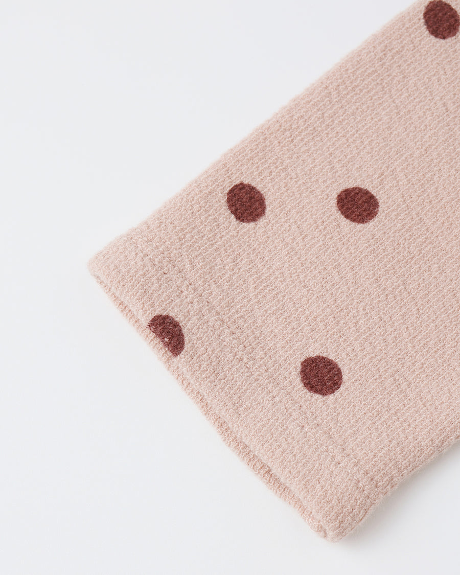Polka Dot Spongey Knit Set