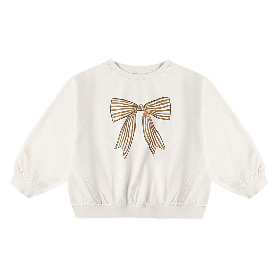 Oversized Bow Sweatshirt