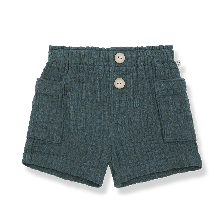 Ricky Petroleum Gauze Short