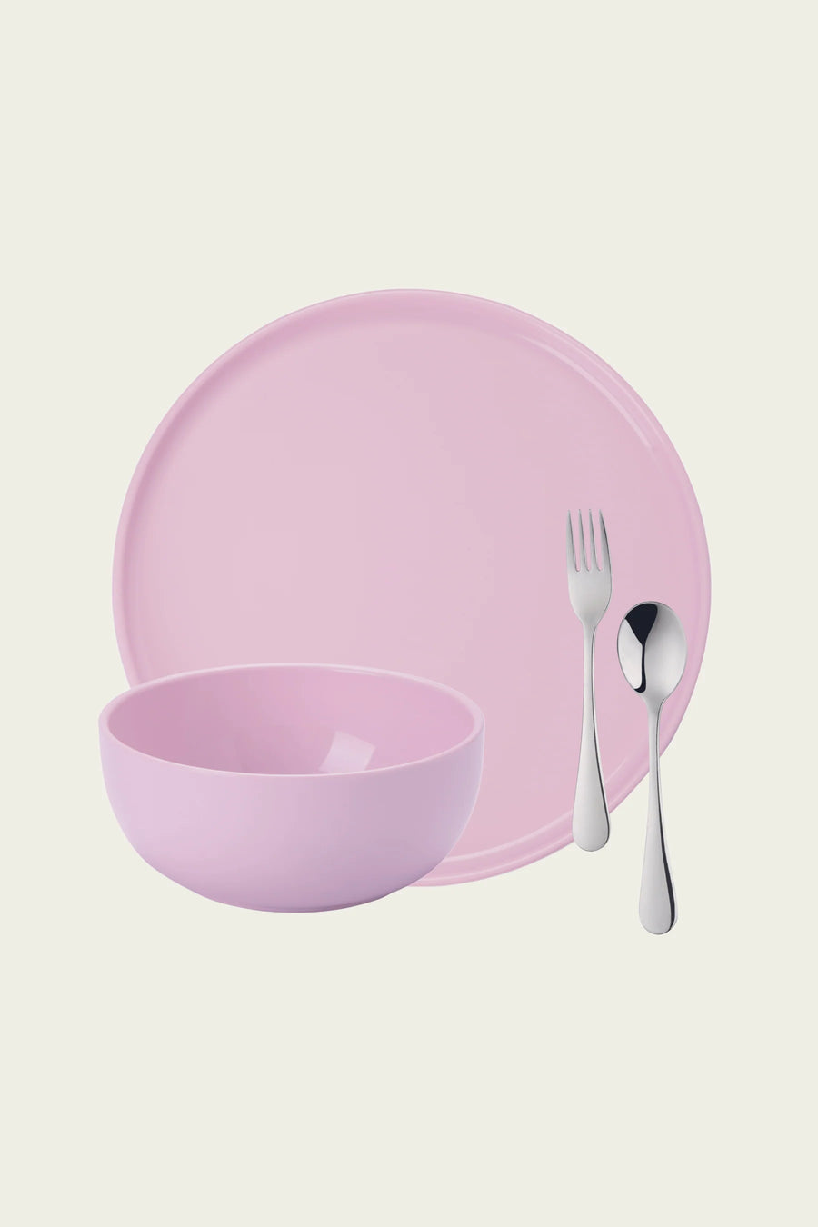 Pink Complete Dinnerware Set