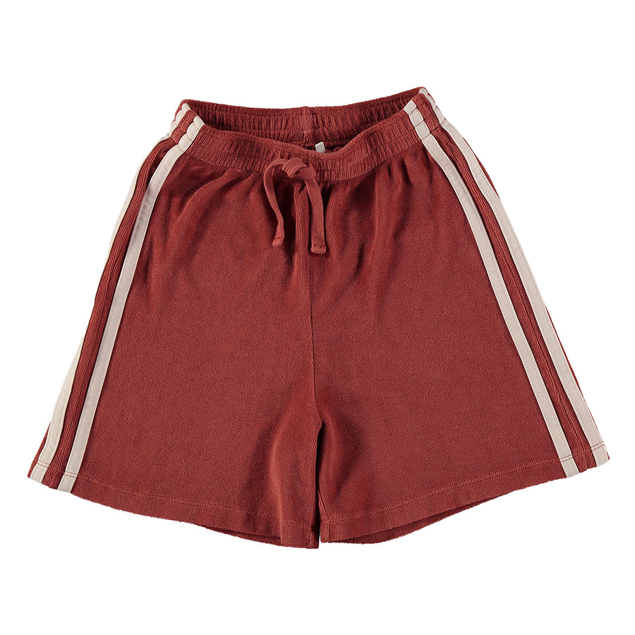 Side Stripe Terry Shorts