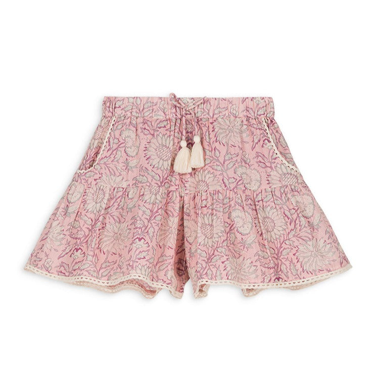 Alambra Pink Daisy Garden Shorts