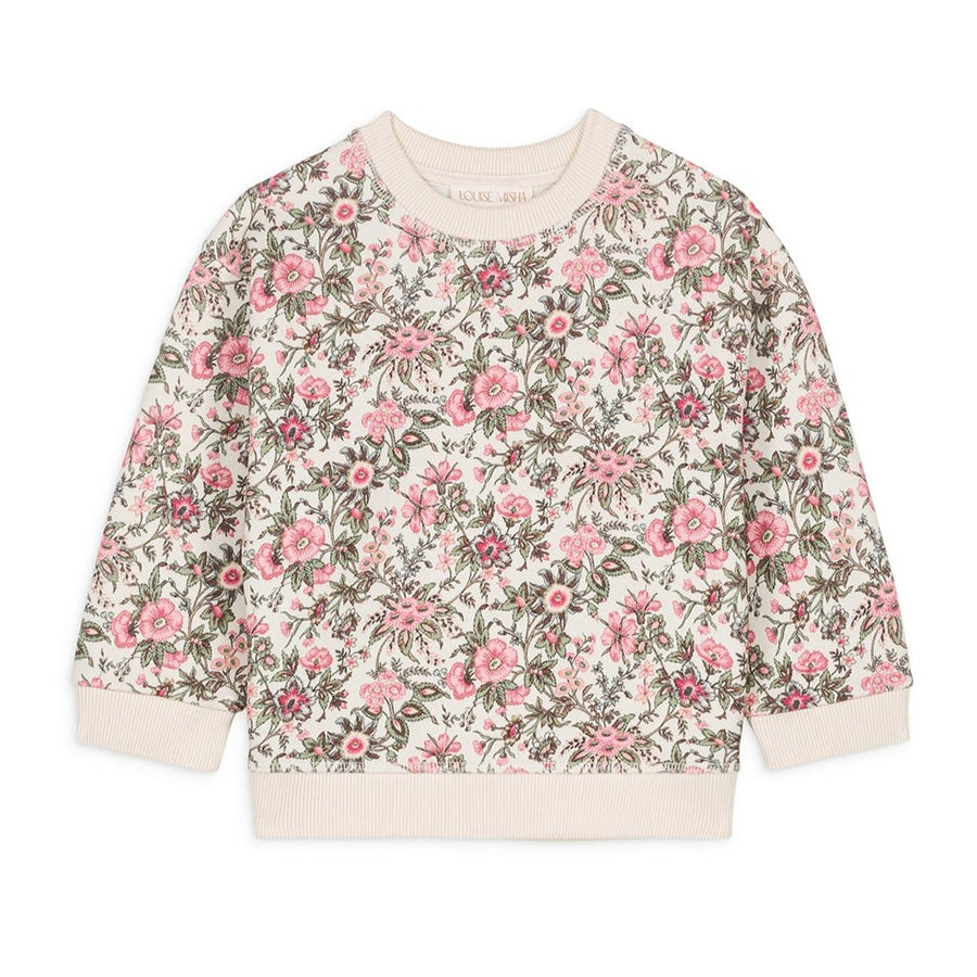 Rosalia Ivory French Fields Sweatshirt