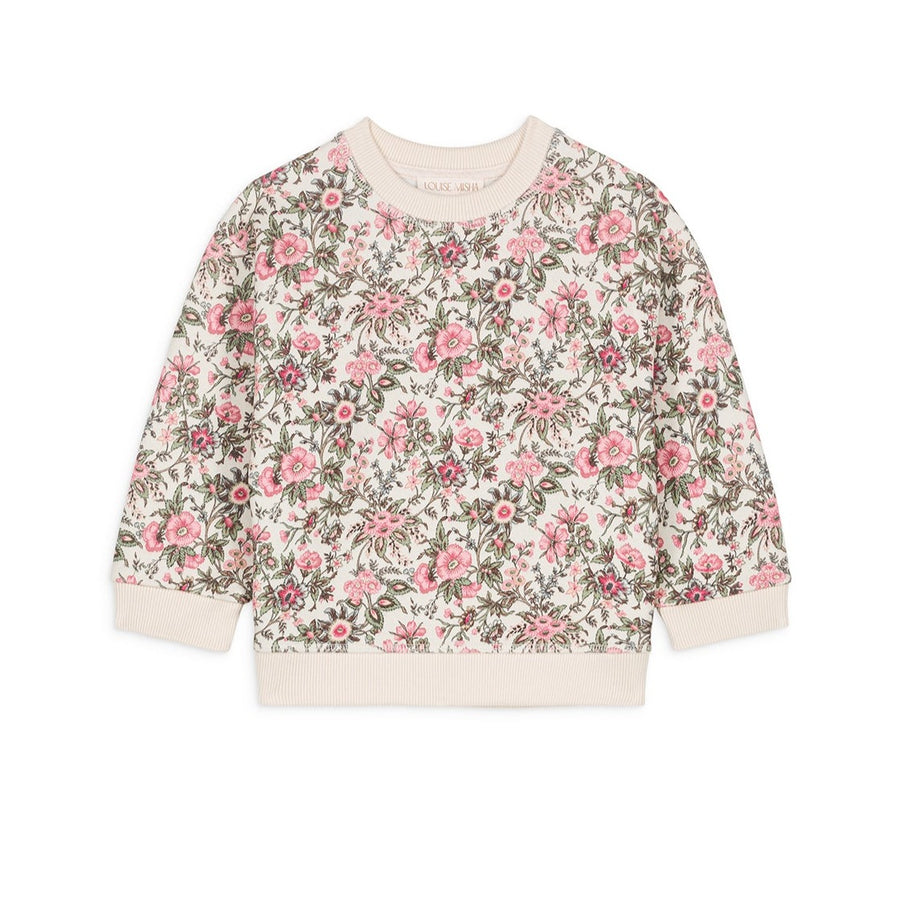 Rosalia Ivory French Fields Baby Sweatshirt