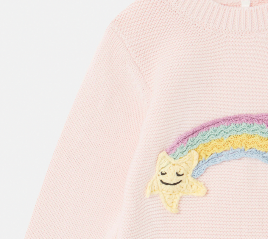 Rainbow Knit Sweater