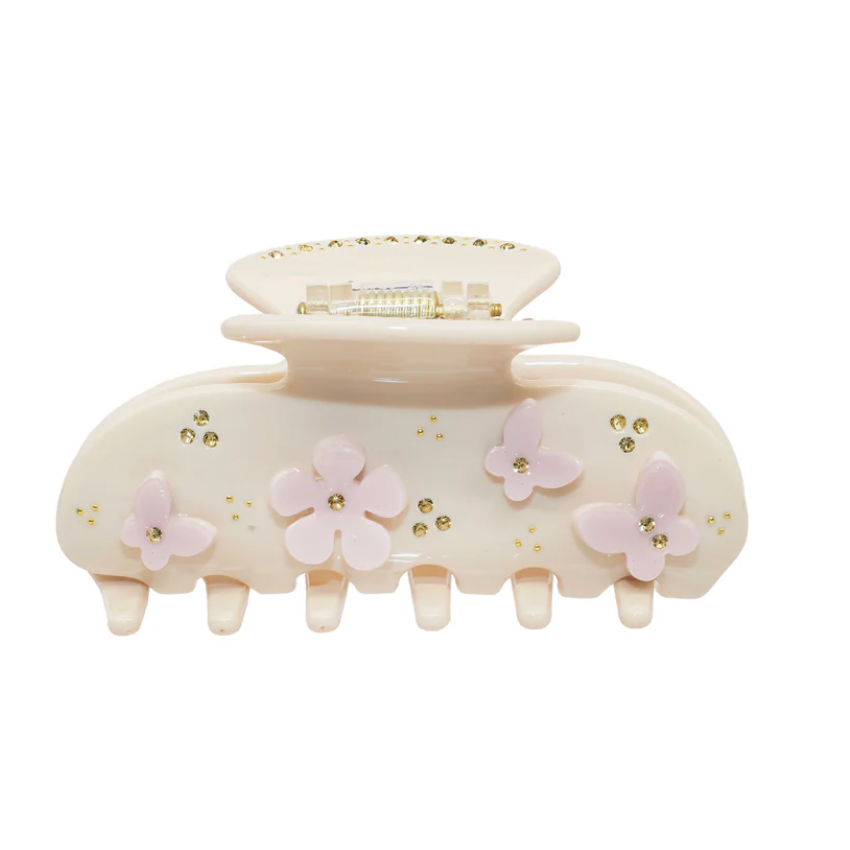 Pink Angel Food Hair Clip