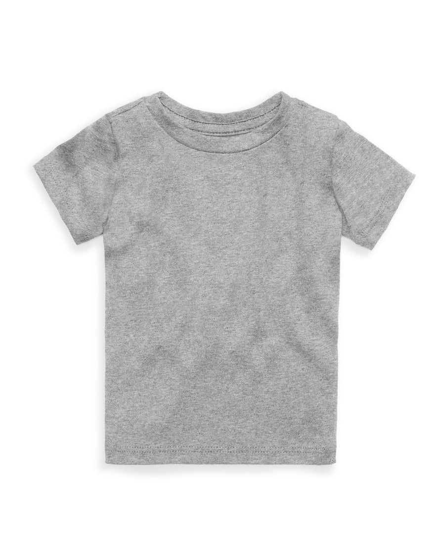 Heathered Grey Organic Cotton T-Shirt